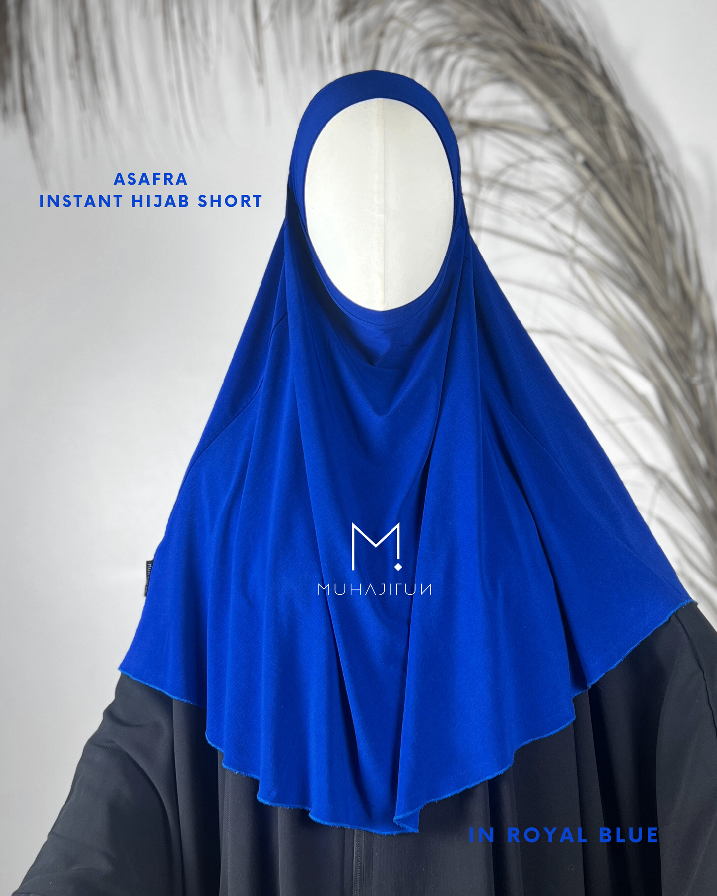 Girls 7-12 years Asafra instant hijab short