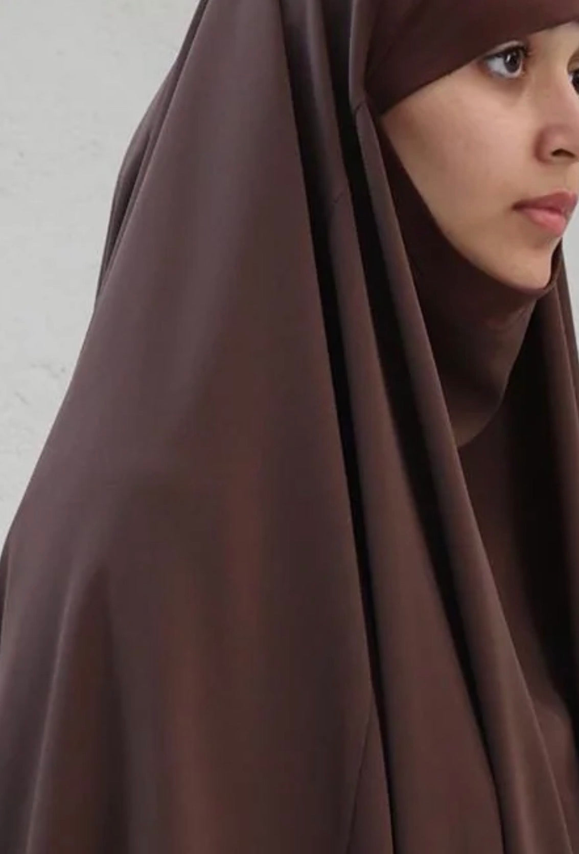 Jilbab Istanbul - two piece - jersey tie back