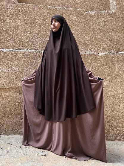 Khimar Jemsah - with side slits