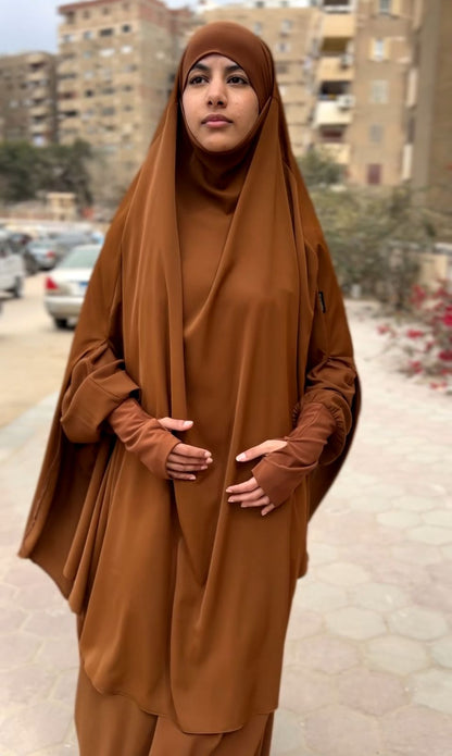 Khimar Jemsah - with side slits