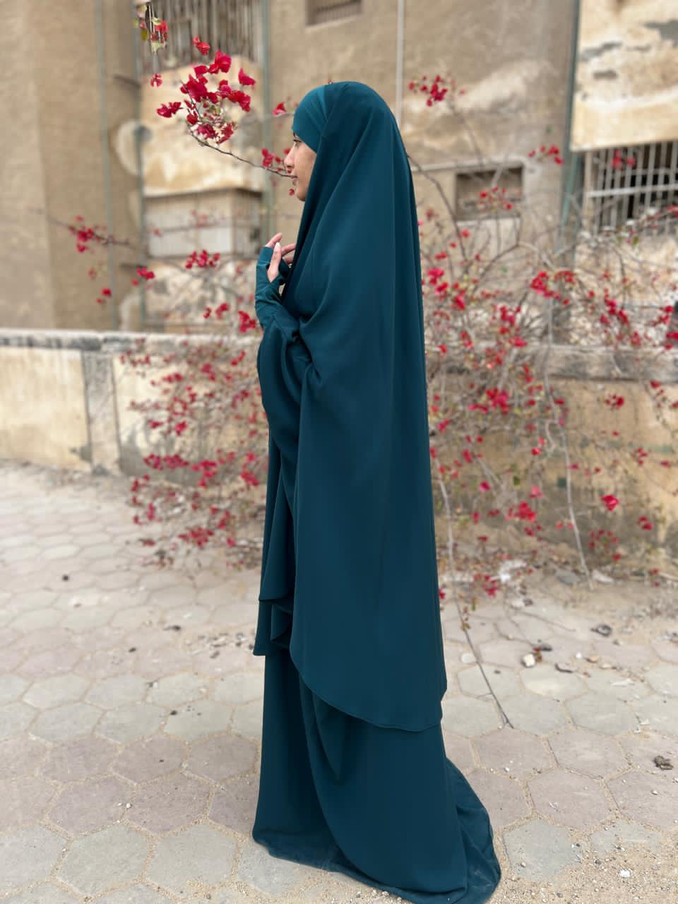 Khimar Jemsah - with side slits