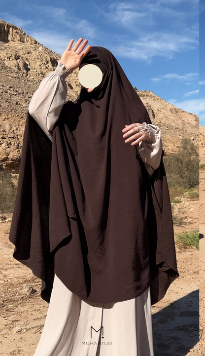 Khimar Jemsah - with side slits