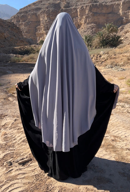 Khimar Jemsah - with side slits