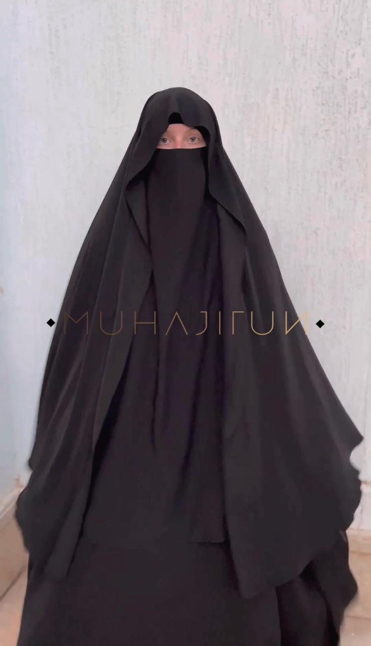 Khimar Sharm - Black