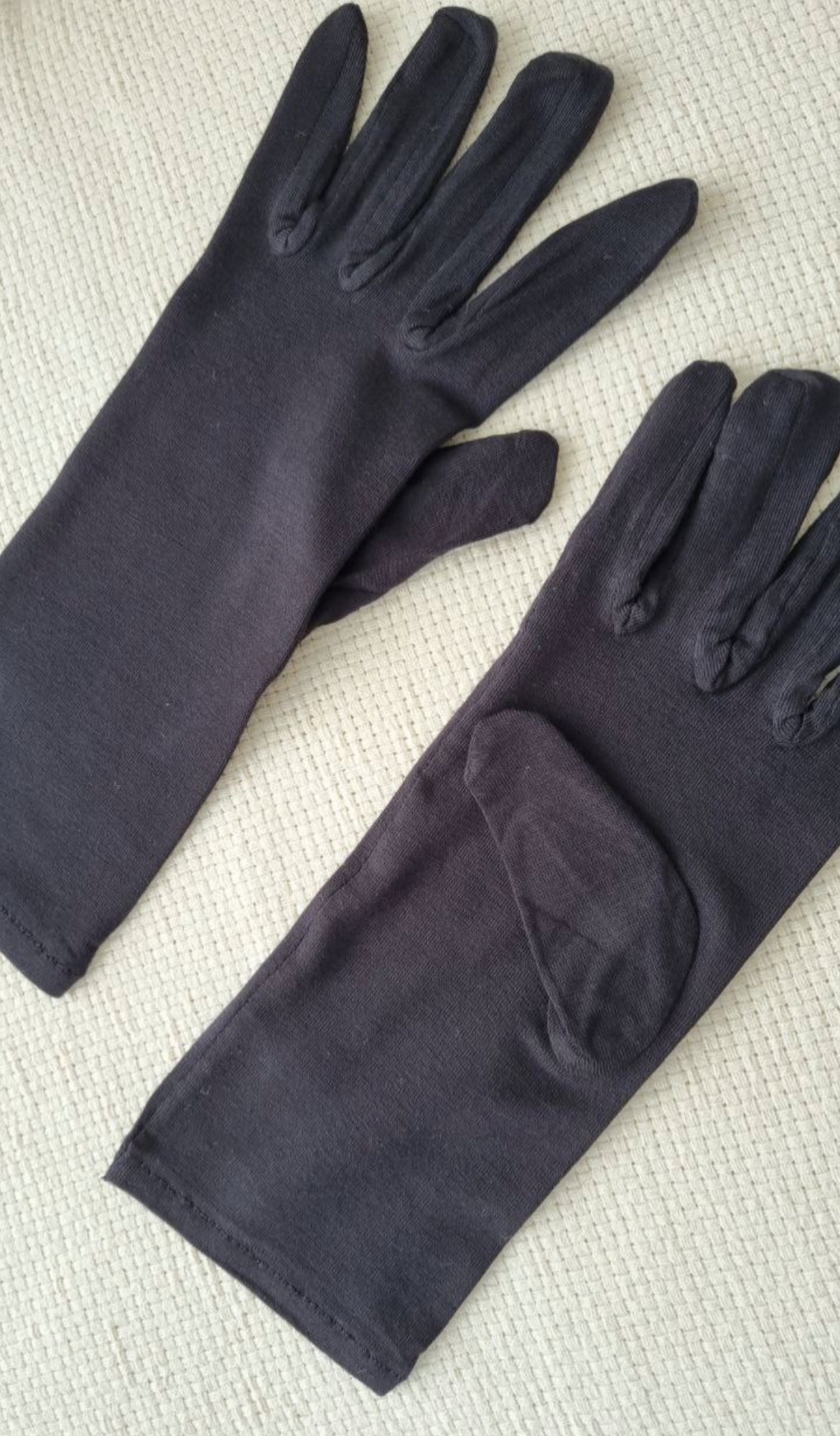 Bamboo cotton gloves - super soft size M/L