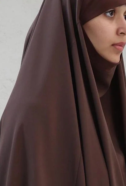 Jilbab Istanbul - two piece - jersey tie back