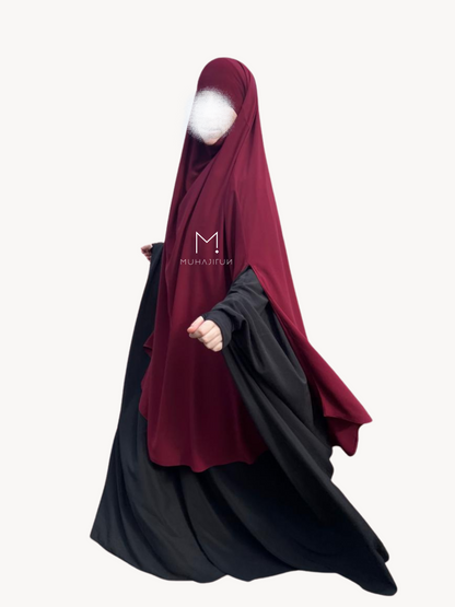 Khimar Jemsah - with side slits