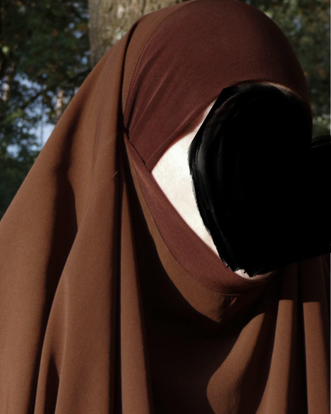 Jilbab Istanbul - two piece - jersey tie back