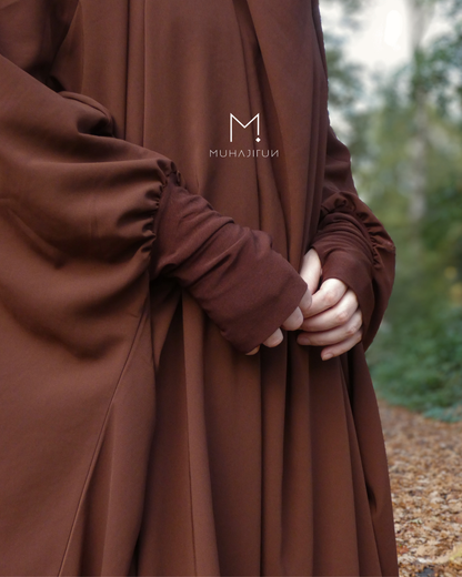 Jilbab Istanbul - two piece - jersey tie back