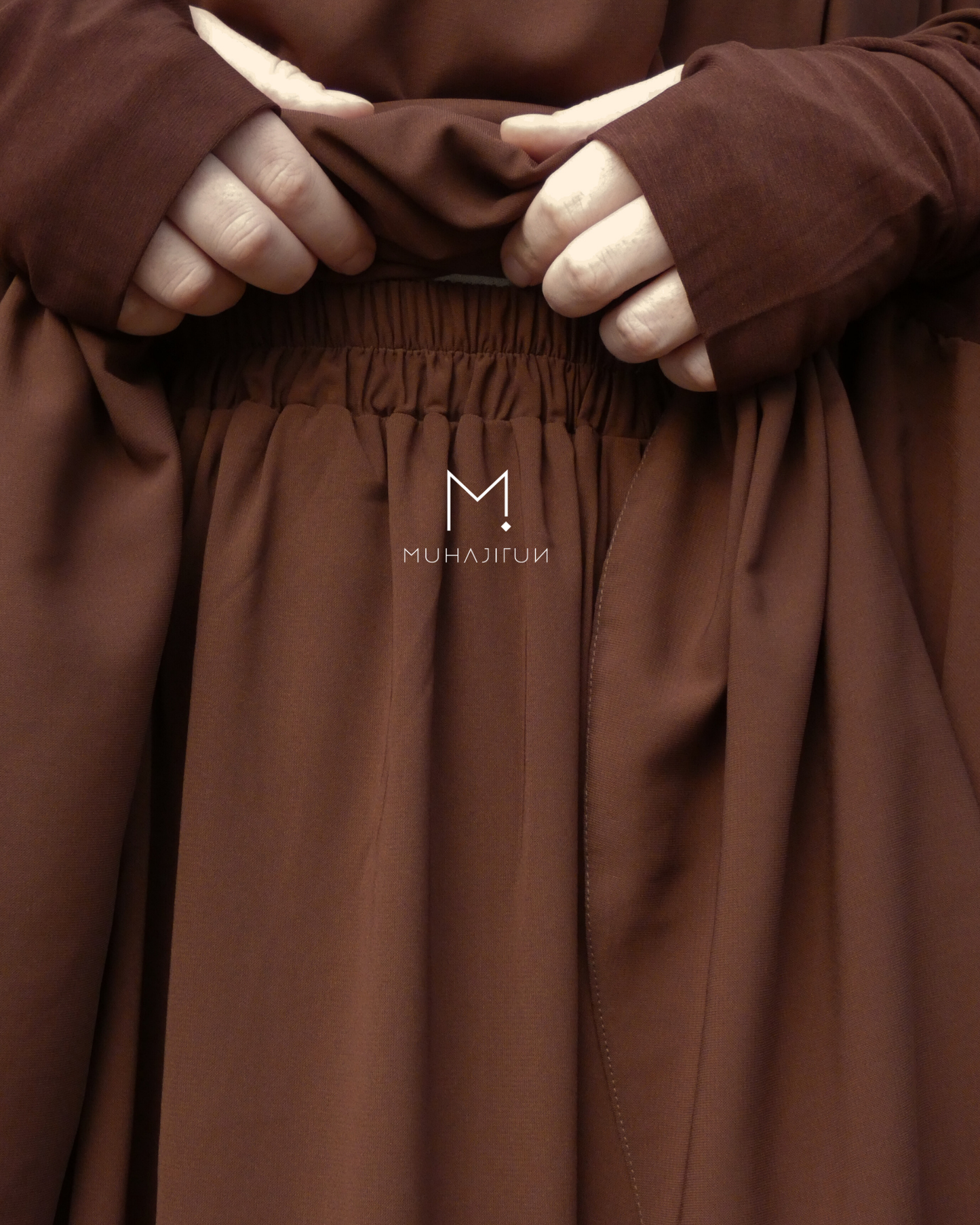Jilbab Istanbul - two piece - jersey tie back