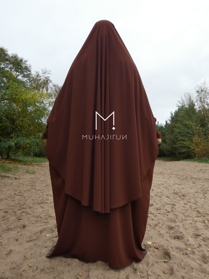 Khimar Jemsah - with side slits