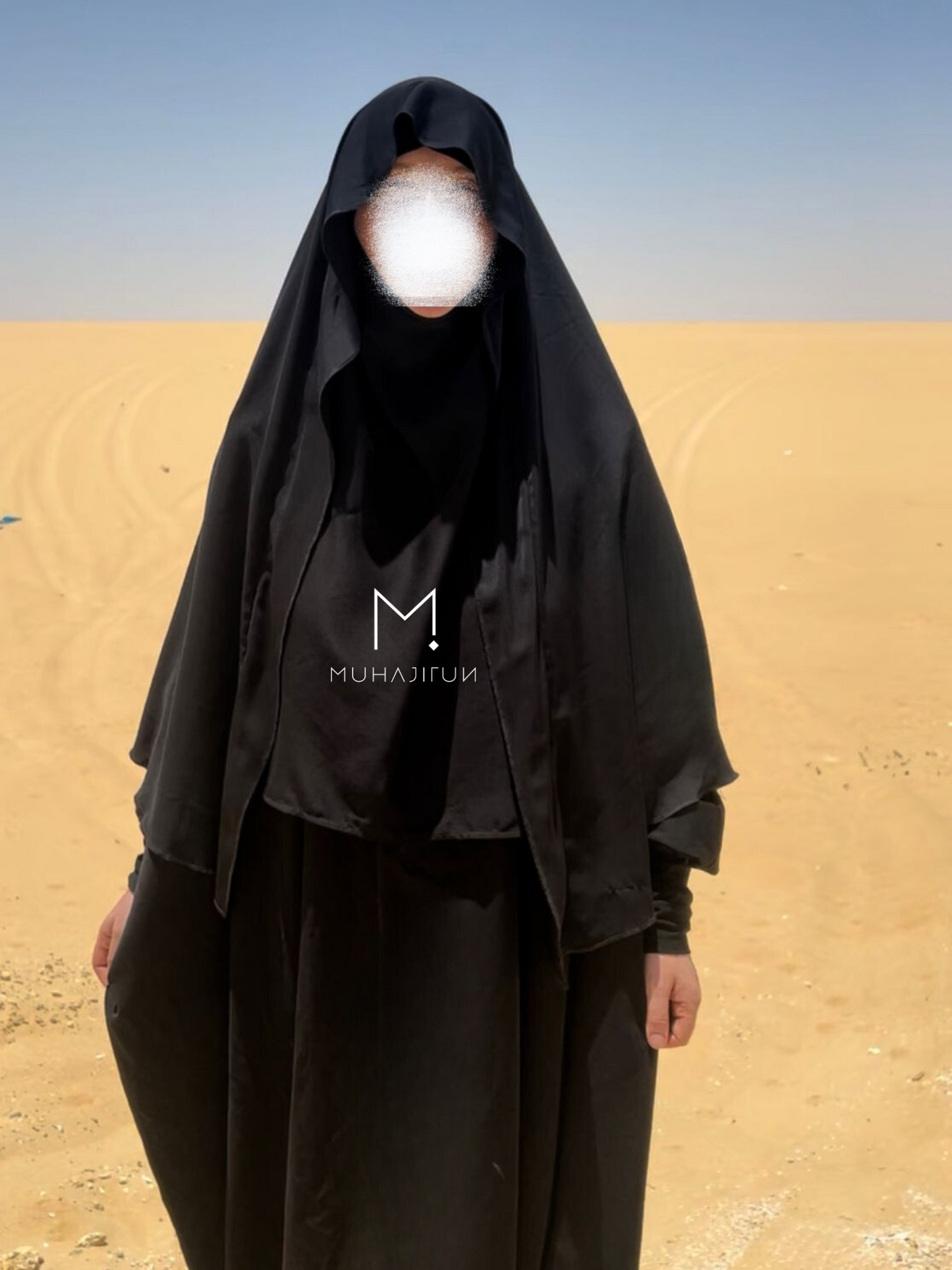 Khimar Sharm - Black