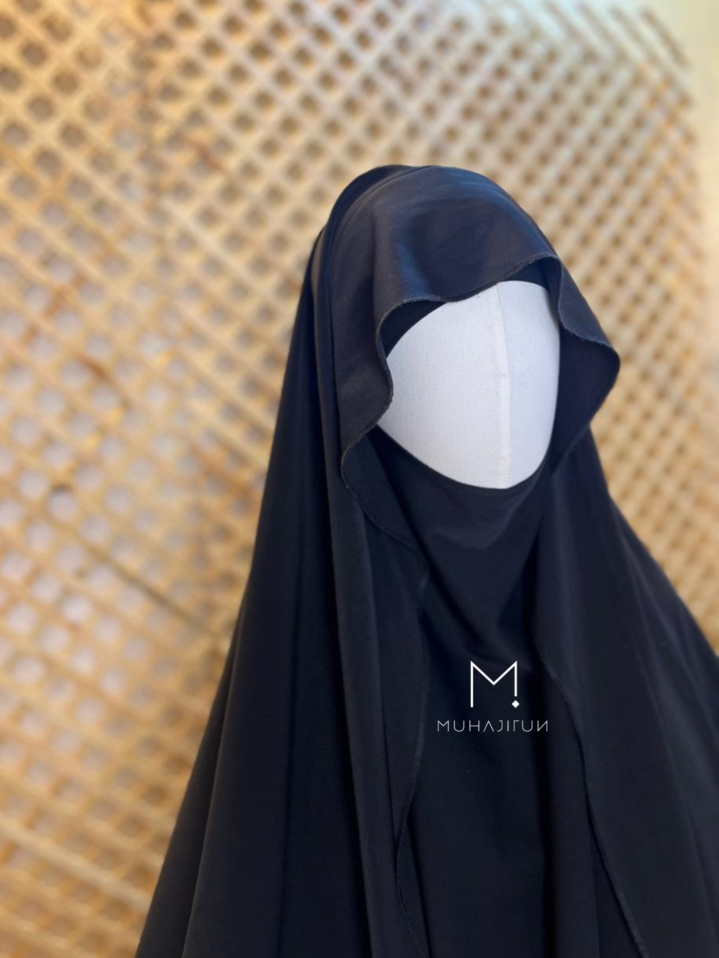 Khimar Sharm - Black