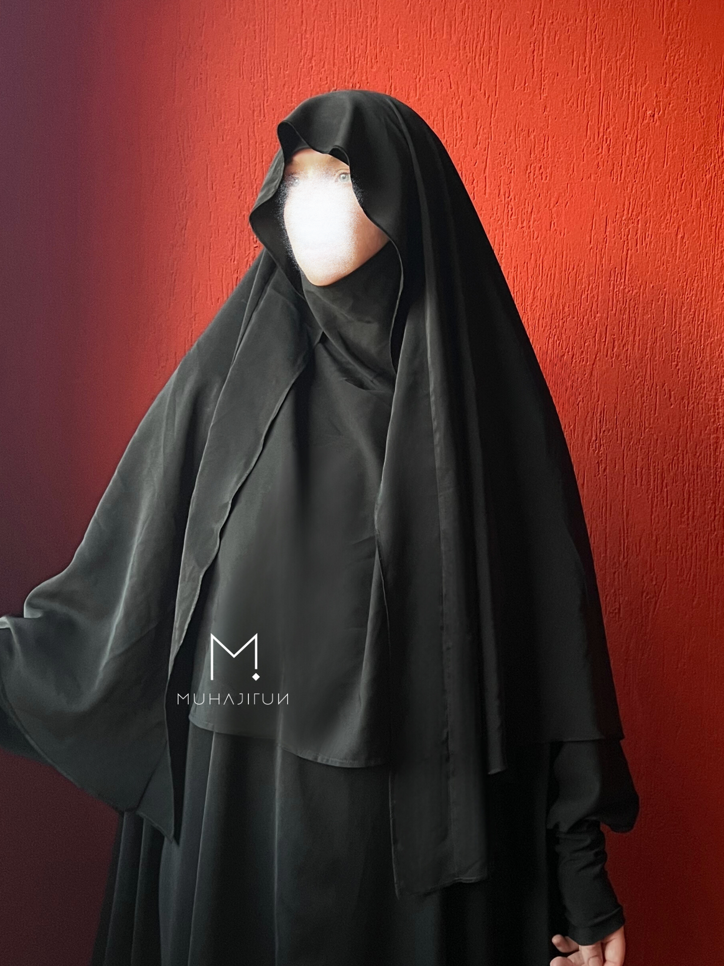 Khimar Sharm - Black