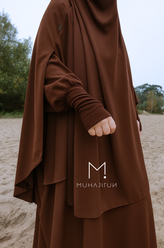 Khimar Jemsah - with side slits